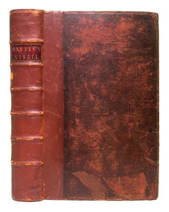 VERGILIUS MARO, PUBLIUS.  The Works . . . Translated into English Verse; by Mr. [John] Dryden.  1697.  Lacks the frontispiece.